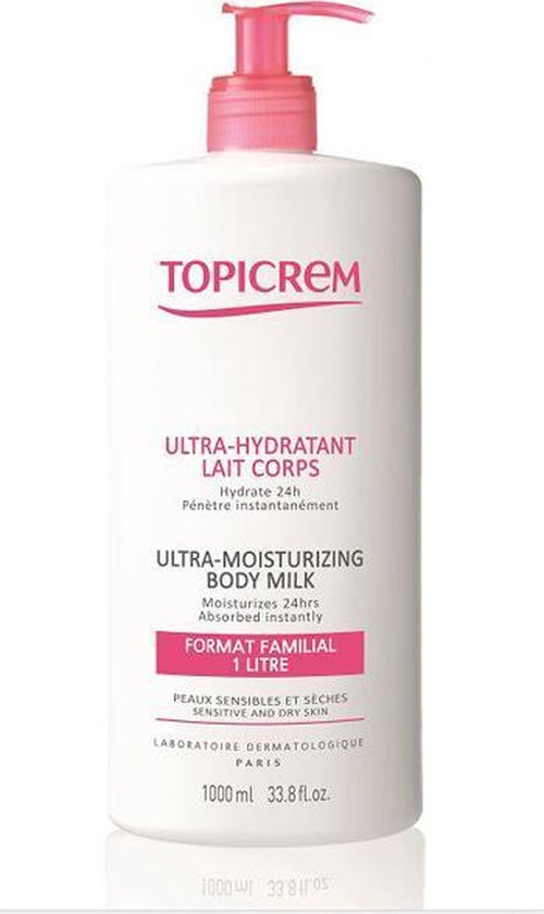 Topicrem Ultra-Moisturizing Body Milk 1000 ml