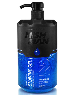 Nishman Shaving Gel 1000ml - Hairwaxshop