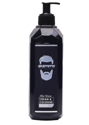 Gummy After Shave Cream Cologne Black 400 ml - Hairwaxshop