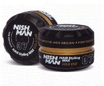 Nish Man Hair Styling Wax Gold One 150 ml