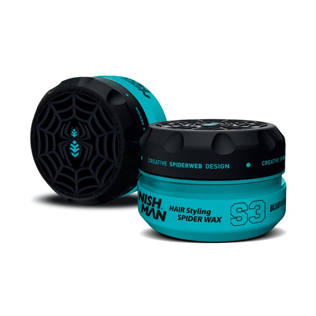 Nish Man Hair Styling Spider S3 Blueweb 150 ml