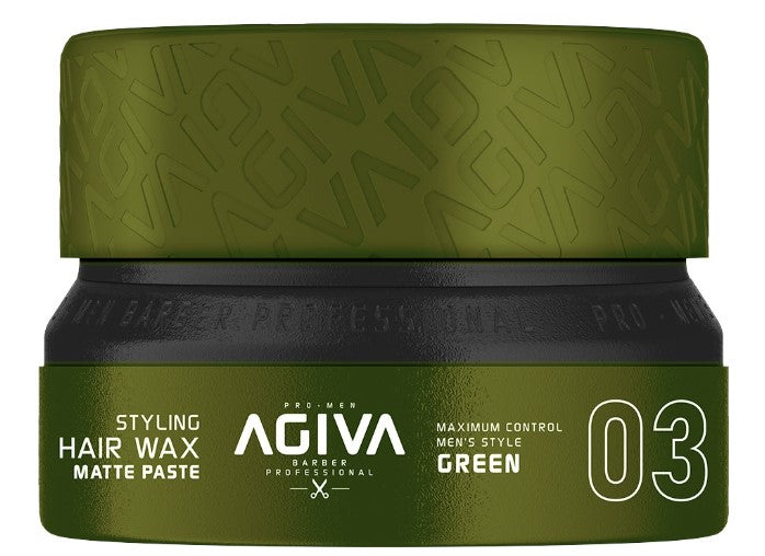 Agiva Hair Styling Aqua Wax Matte Paste 03 155 ml