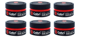 Gabri Natural Aqua Hair Gel Wax 6 stuks