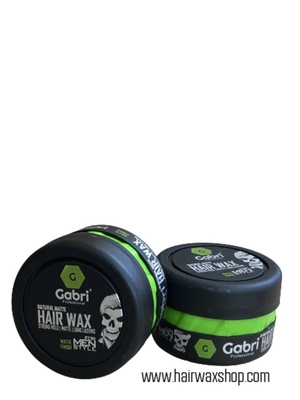 Gabri Natural Matte Finish Hair Wax Strong Hold 150ml