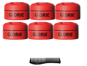 Glorie Red Hermes Pliable Stylling Wax 6 stuks x  150 ml