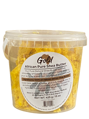 Gold Pure African Pure Shea Butter 425 g