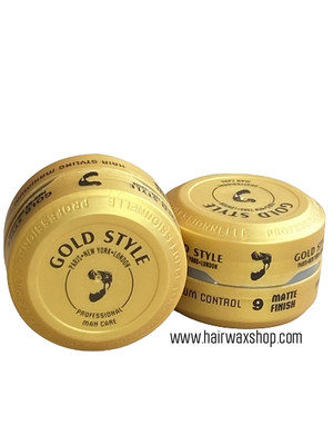 Gold Style Styling Wax 9 Matt Finish 150 ml