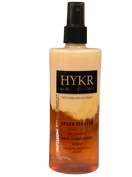 HYKR Argan Keratin Due Phasete Hair Conditioner Spray 300 ml