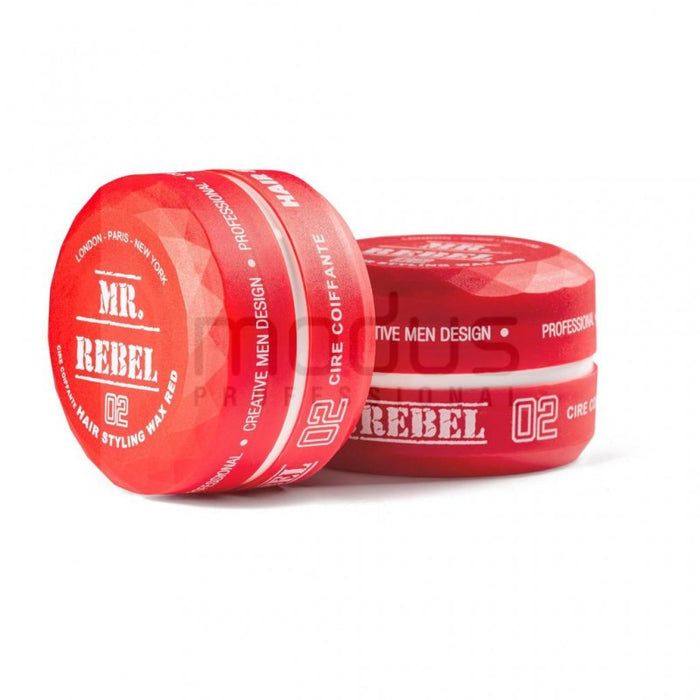 Mr. Rebel 02 Hair Styling Wax Red 150 ml